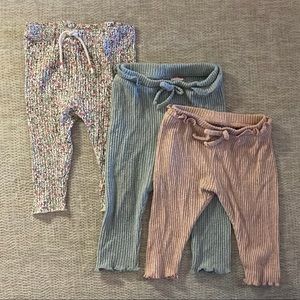 Zara baby bundle of pants